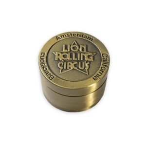 Grinder de Metal Lion Rolling Circus 3 Pts. Oro