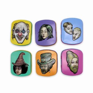Lion Rolling Circus Mini Tin Box