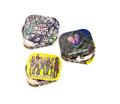 Cubre Bandejas Metalico Lion Rolling Circus